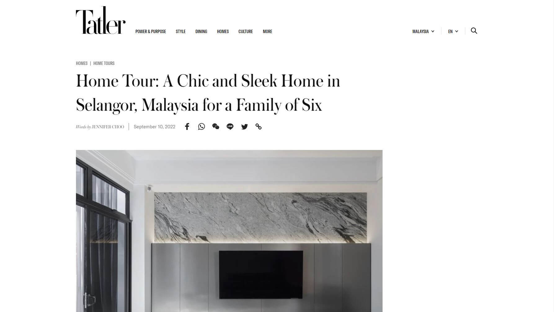 Home Tour: A Chic and Sleek Home in Selangor, Malaysia for a Family of Six, 10 September 2022