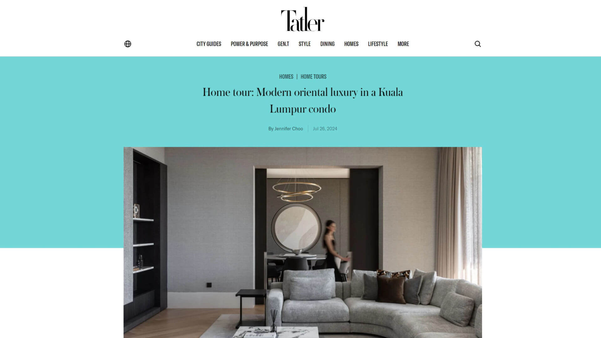 Home tour: Modern oriental luxury in a Kuala Lumpur condo, July 26, 2024